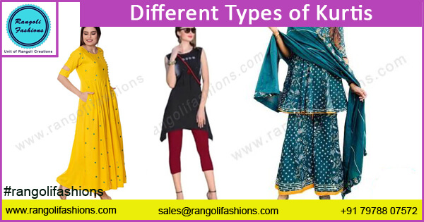Types of Kurtis