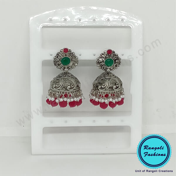 Jhumka Motiwork Stonework Full View