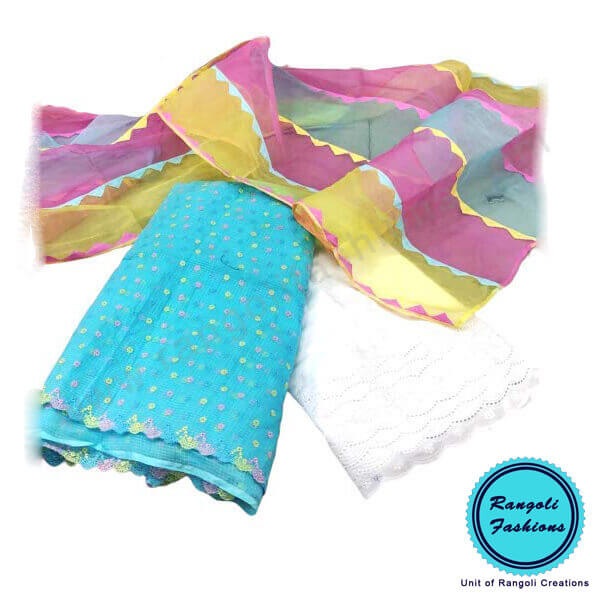 Kurti Palazzo Dupatta Set