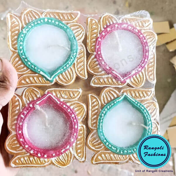 Multi Color Diya