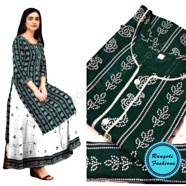 Regular Wear Skirt Kurti