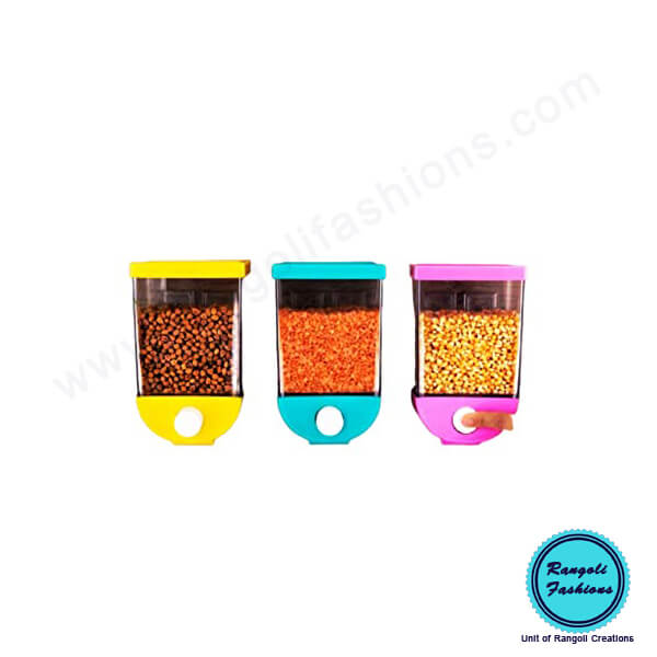 Push Button Storage Container